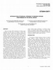 Research paper thumbnail of GT2004-53971 Introduction of Residual Stresses to Enhance Fatigue Performance in the Initial Design