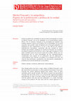 Research paper thumbnail of La estética de la existencia en Michel Foucault y la antipolítica. Figuras de la politización y política de la verdad