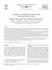 Research paper thumbnail of Correlates of overweight and obesity among lesbian and bisexual women