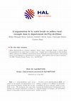 Research paper thumbnail of L'organisation de la voirie locale en milieu rural : exemple dans le département du Puy-de-Dôme