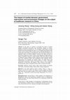 Research paper thumbnail of The impact of market demand, government intervention and environment changes on the output of healthcare research in China