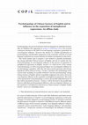 Research paper thumbnail of Psychotypology of Chinese learners of English and its in uence on the acquisition of metaphorical expressions : An o line study