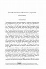 Research paper thumbnail of Towards Fair Terms of Economic Cooperation