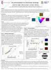 Research paper thumbnail of Accommodation to chromatic gratings