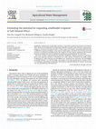 Research paper thumbnail of Estimating the potential for expanding smallholder irrigation in Sub-Saharan Africa