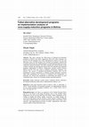 Research paper thumbnail of Failed alternative development programs: an implementation analysis of coca supply-reduction programs in Bolivia