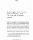 Research paper thumbnail of Disciplining the Unruly (National) Body in Staceyann Chin's The Other Side of Paradise