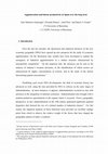 Research paper thumbnail of Agglomeration and labour productivity in Spain over the long term