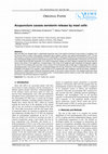 Research paper thumbnail of Acupuncture causes serotonin release by mast cells