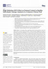 Research paper thumbnail of High Definition tDCS Effect on Postural Control in Healthy Individuals: Entropy Analysis of a Crossover Clinical Trial