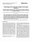 Research paper thumbnail of Physiological and molecular insights into drought tolerance