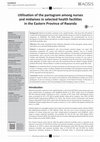 Research paper thumbnail of Utilisation of the partogram among nurses and midwives in selected health facilities in the Eastern Province of Rwanda