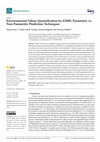 Research paper thumbnail of Environmental Odour Quantification by IOMS: Parametric vs. Non-Parametric Prediction Techniques