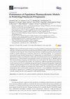 Research paper thumbnail of Performance of Population Pharmacokinetic Models in Predicting Polymyxin B Exposures