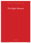 Research paper thumbnail of The Right Moment. Essays Offered to Barbara Baert, in consultation with Han LAMERS. Editorial assistance: Stephanie HEREMANS & Laura TACK, (Studies in Iconology, 20), Leuven – Paris – Bristol, CT: Peeters, 2021.