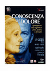 Research paper thumbnail of Convegno "La conoscenza del dolore. Conversazioni sulla sofferenza fisica, psichica e spirituale" (Pistoia, 17 giugno 2022)