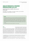 Research paper thumbnail of Kinship analysis of Dinaric lynx (Lynx lynx) population