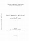 Research paper thumbnail of Singular General Relativity