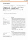 Research paper thumbnail of Dysfunction endothelial evaluation in type 2 diabetes patients