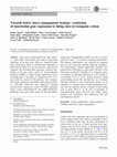 Research paper thumbnail of Towards better insect management strategy: restriction of insecticidal gene expression to biting sites in transgenic cotton