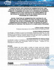 Research paper thumbnail of Função Social Dos Contratos Administrativos: Uma Análise Da Eficácia Das Políticas Públicas De Saúde No Combate a Pandemia Do COVID-19 e a Eficiência Econômico-Administrativa Dos Contratos De Fornecimento De Materiais De Saúde Através Da Observância De Um Programa De Compliance