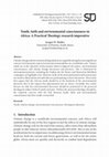 Research paper thumbnail of Youth, faith and environmental consciousness in Africa: A Practical Theology research imperative