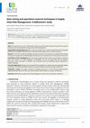 Research paper thumbnail of Data mining and operations research techniques in Supply Chain Risk Management: A bibliometric study