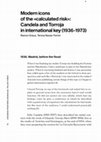 Research paper thumbnail of Modern icons of the "calculated risk" : Candela and Torroja in international key (1936-1973)