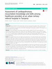 Research paper thumbnail of Assessment of cardiopulmonary resuscitation in 121 dogs and 30 cats at a university teaching hospital (2009-2012)