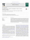 Research paper thumbnail of Cannabidiol reduces cigarette consumption in tobacco smokers: Preliminary findings