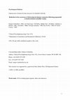 Research paper thumbnail of Reduction in the occurrence of distressing involuntary memories following propranolol or hydrocortisone in healthy women