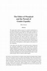 Research paper thumbnail of The Ethics of Wasaṭīyah and the Pursuit of Gender Equality