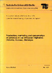 Research paper thumbnail of Production, marketing and consumption of potatoes in the Ethiopian Highlands (Holetta, Awassa, Alemaya)