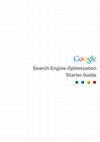 Research paper thumbnail of Search Engine Optimization Starter Guide