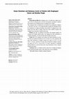 Research paper thumbnail of Comparison of Serum Strontium and Antimony Levels in Patients with Esophageal Cancer and Healthy People