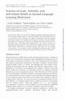 Research paper thumbnail of Systems of Goals, Attitudes, and Self-related Beliefs in Second-Language-Learning Motivation