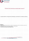 Research paper thumbnail of A Situational Method for Creating Shared Understanding on Requirements for an Enterprise Architecture