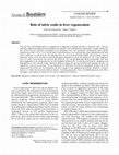 Research paper thumbnail of Role of nitric oxide in liver regeneration