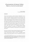 Research paper thumbnail of El pensamiento de Antonio Vallejo-Nájera a través de su Literatura