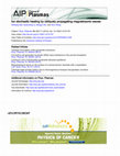 Research paper thumbnail of Ion stochastic heating by obliquely propagating magnetosonic waves