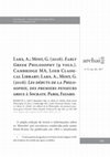 Research paper thumbnail of Laks, A.; Most, G. (2016): early greek philosophy (9 vols.): Cambridge MA, Loeb Classical Library; Laks, A., Most, G. (2016): les débuts de la philosophie, des premiers penseurs grecs à Socrate: Paris, Fayard