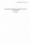 Research paper thumbnail of Organisationally Secular-Syria Studies Organisationally Secular: Damascene Islamist Movements and the Syrian Uprising