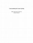 Research paper thumbnail of Contextualizing the Syrian Uprising