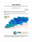 Research paper thumbnail of FIRETEC and WFDS Modeling of Fire Behavior and Smoke in Support of FASMEE JFSP PROJECT ID : 16-4-051 JUNE 2017