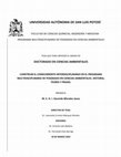 Research paper thumbnail of Capítulo 5: Historia y estructura del Programa Multidisciplinario de Posgrado en Ciencias Ambientales