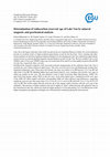 Research paper thumbnail of Determination of radiocarbon reservoir age of Lake Van by mineral magnetic and geochemical analysis