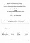 Research paper thumbnail of Etude de l’évolution du régime de lubrification au cours de la phase transitoire dans les paliers hydrodynamiques