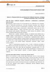 Research paper thumbnail of O bulharské etnologii po roce 1989