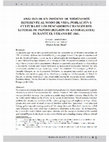 Research paper thumbnail of ANÁLISIS DE UN INFORME DE MISIONEROS REFERENTE AL MODO DE VIDA, POBLACIÓN Y CULTURA DE LOS PESCADORES CHANGOS DEL LITORAL DE PAPOSO (REGIÓN DE ANTOFAGASTA) DURANTE EL VERANO DE 1841