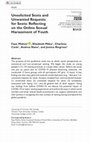 Research paper thumbnail of Unsolicited Sexts and Unwanted Requests for Sexts: Reflecting on the Online Sexual Harassment of Youth